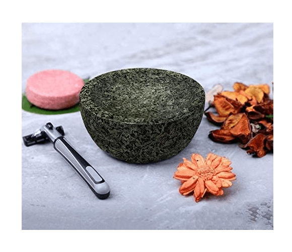 PL ShayVe Shaving Bowl Green Granite 808218790504 No Promo Code Needed!