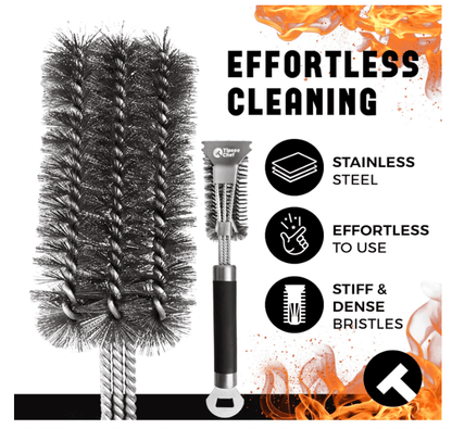 PL TIPSEE Chef Stainless Steel Grill Cleaning Brush and Scraper - No Promo Code Needed!