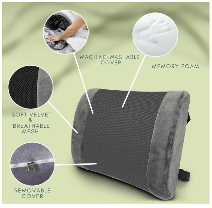 PL Trickonometry Lumbar Support Pillow - No Promo Code Needed!