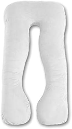 PL U - Shaped Pregnancy Pillow Full Body Maternity Cushion White 808218694208 No Promo Code Needed!