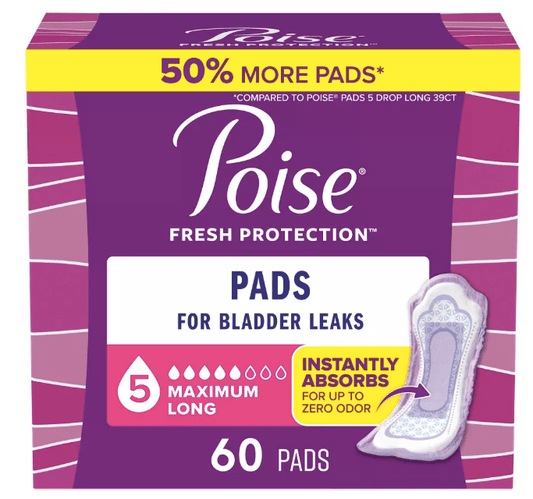 Poise Maximum Absorbency Incontinence Pads - No Promo Code Needed!