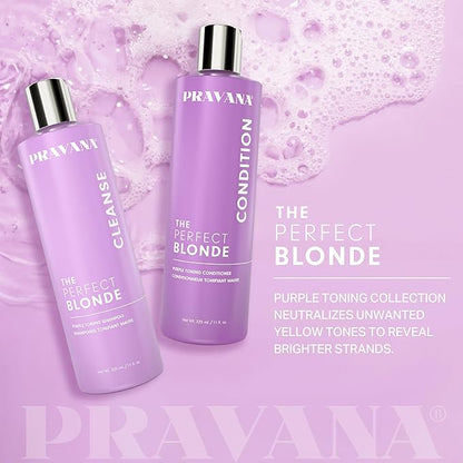 Pravana Pravana The Perfect Blonde Conditioner - Used Very Good 11.1oz CONDITION: USED VERY GOOD 7501438385293 No Promo Code Needed!