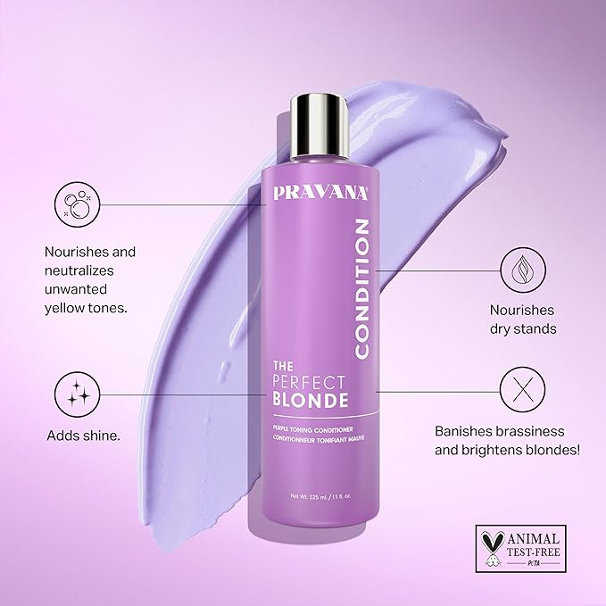 Pravana Pravana The Perfect Blonde Conditioner - Used Very Good 11.1oz CONDITION: USED VERY GOOD 7501438385293 No Promo Code Needed!