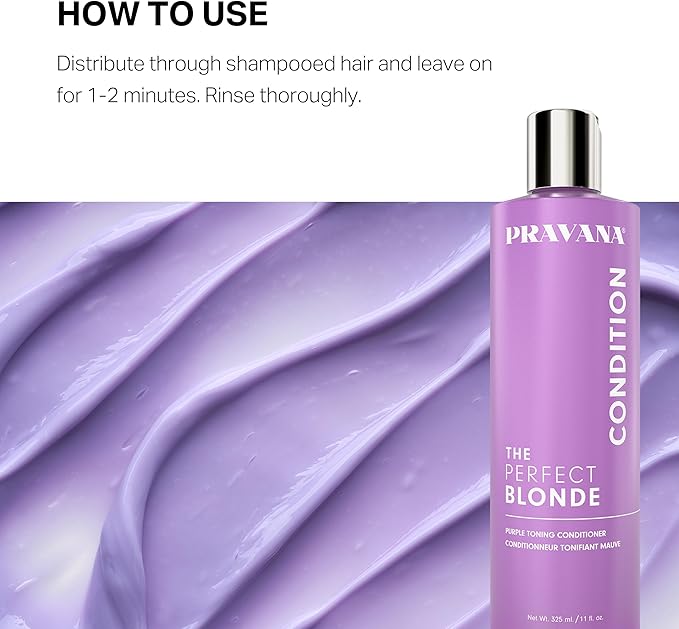 Pravana Pravana The Perfect Blonde Conditioner - Used Very Good 11.1oz CONDITION: USED VERY GOOD 7501438385293 No Promo Code Needed!
