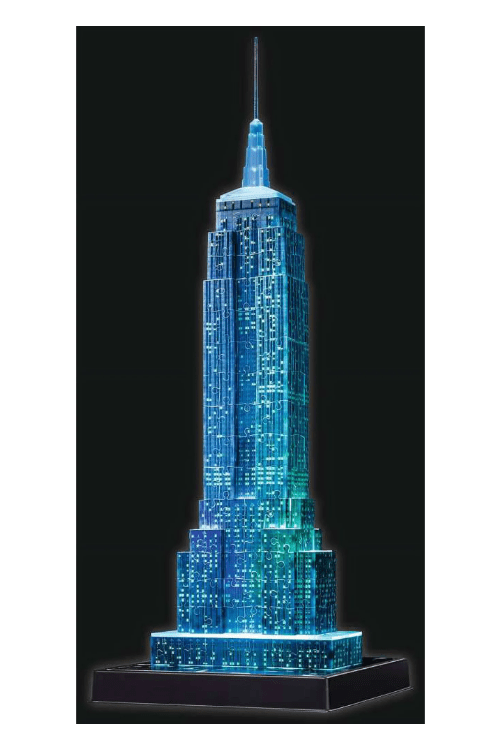 Ravensburger 3D Puzzle Night Edition Empire State Building - No Promo Code Needed!