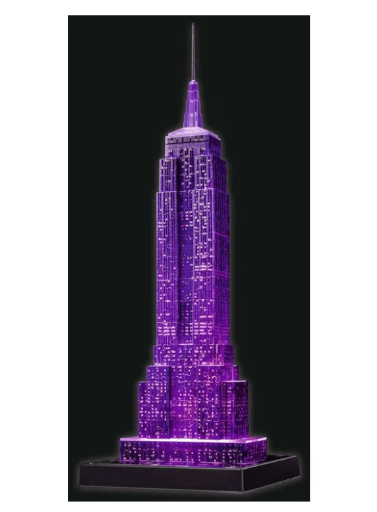 Ravensburger 3D Puzzle Night Edition Empire State Building - No Promo Code Needed!