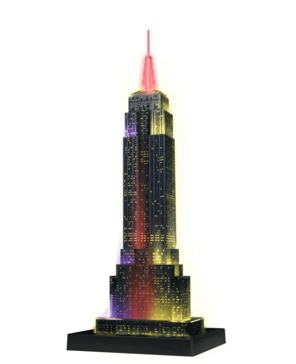 Ravensburger 3D Puzzle Night Edition Empire State Building - No Promo Code Needed!
