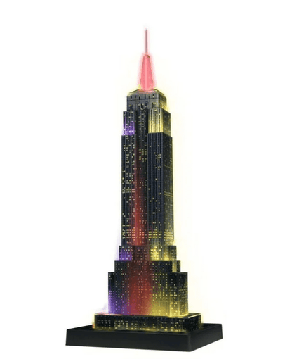 Ravensburger 3D Puzzle Night Edition Empire State Building - No Promo Code Needed!