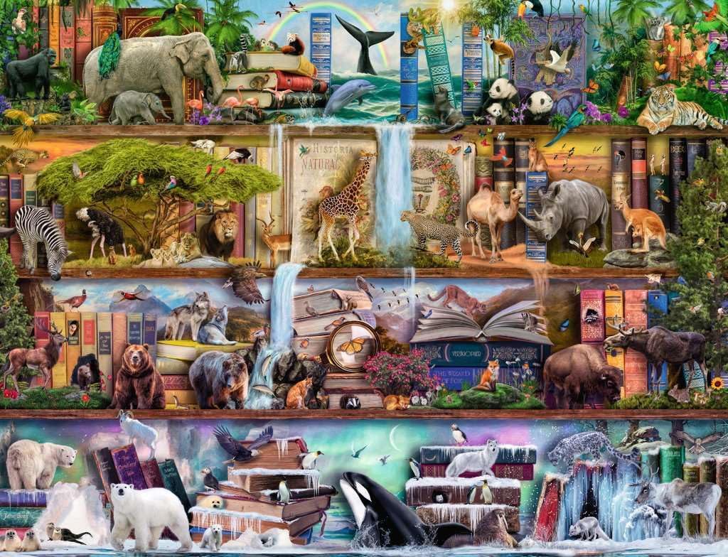 Ravensburger Big Animal World Puzzle - No Promo Code Needed!