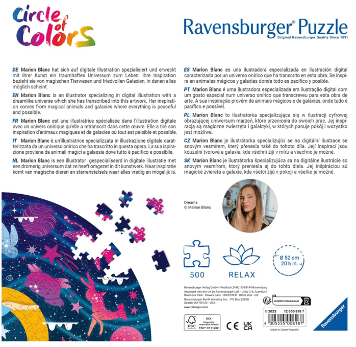 Ravensburger Circle of Colors - Dreams - No Promo Code Needed!