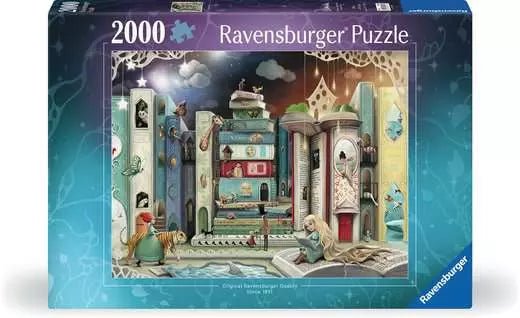 Ravensburger Novel Avenue Jigsaw Puzzle – Used Very Good 2000 Pieces CONDITION: USED VERY GOOD 4005556164639 No Promo Code Needed!