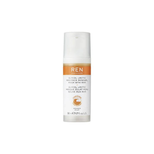 REN Glycol Lactic Radiance Renewal Mask 50 ml 5060033775196 No Promo Code Needed!