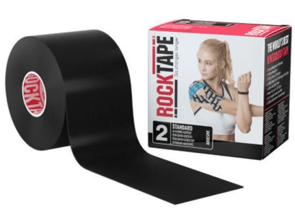 RockTape Rocktape Kinesiology Water Resistant Medical Tape - Used Like New 2 inch x 16.4 ft CONDITION: USED LIKE NEW 038472002147 No Promo Code Needed!