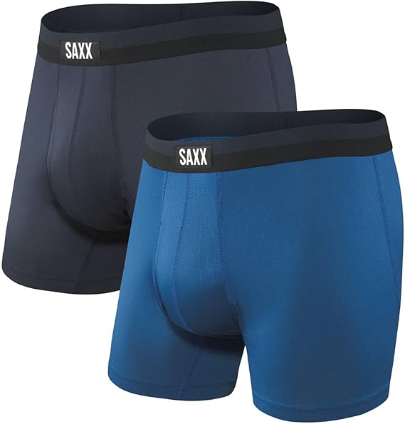 SAXX Saxx Mens Underwear Sport Mesh Boxer Brief Fly - Used Like New Large CONDITION: USED LIKE NEW 688296370771 No Promo Code Needed!