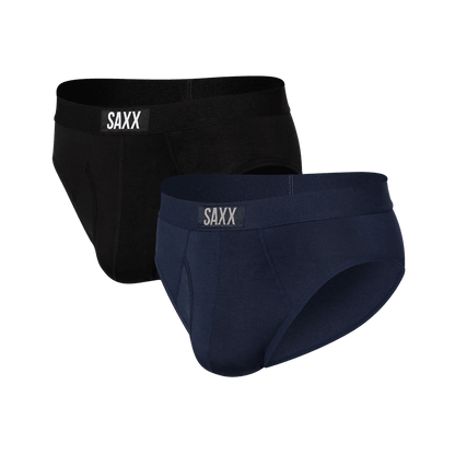 SAXX Saxx Mens Underwear Ultra Super Soft Boxer Briefs With Fly - Used Very Good Pack of 2 Medium CONDITION: USED VERY GOOD 688296370818 No Promo Code Needed!