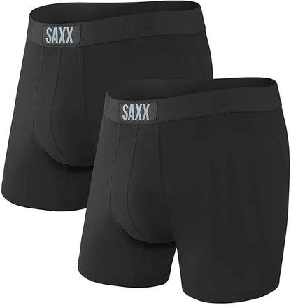 SAXX Saxx Mens Underwear Vibe Super Soft Boxer Briefs - Used Like New Pack of 2 Large CONDITION: USED LIKE NEW 688296359356 No Promo Code Needed!