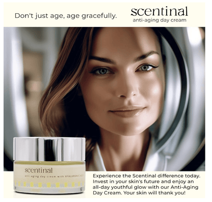 Scentinal Scentinal Anti - Aging Day Cream with Hyaluronic Acid - No Promo Code Needed!