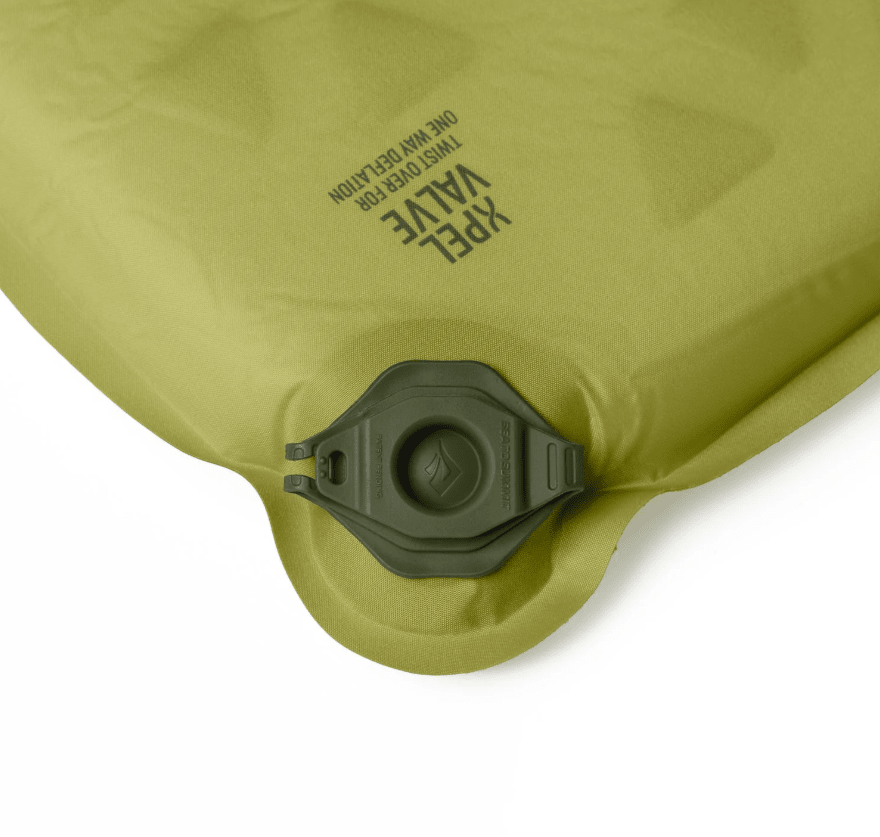 Sea to Summit Camp Self Inflating Sleeping Pad 5.9 x 11.8 x 5.9 inches Olive 9327868067084 No Promo Code Needed!
