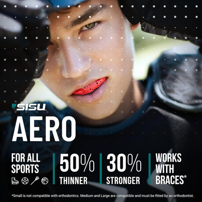 Sisu and Sova Aero Nextgen Sports Mouth Guard Custom Fit Neon Flash - No Promo Code Needed!