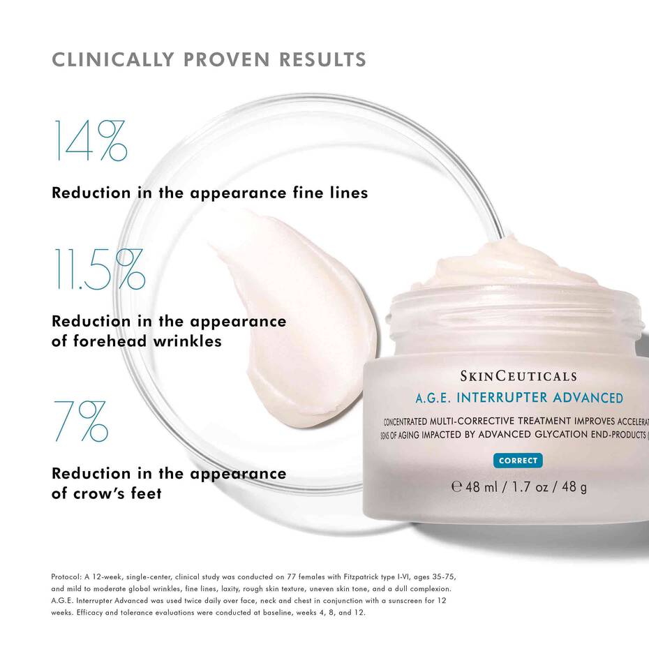 SkinCeuticals A.G.E. Interrupter Advanced 48ml | Anti - wrinkle face cream - No Promo Code Needed!
