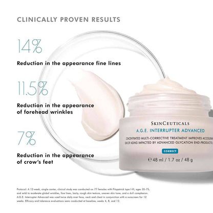 SkinCeuticals A.G.E. Interrupter Advanced 48ml | Anti - wrinkle face cream - No Promo Code Needed!