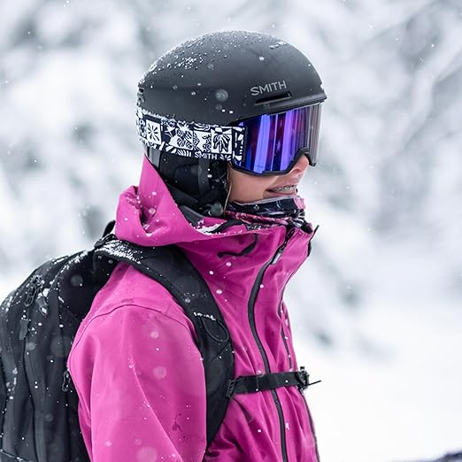 Smith Squad Goggles with ChromaPop Lens – Used Like New White Vapor + Chromapop Everyday Violet Mirror CONDITION: USED LIKE NEW 716736732206 No Promo Code Needed!