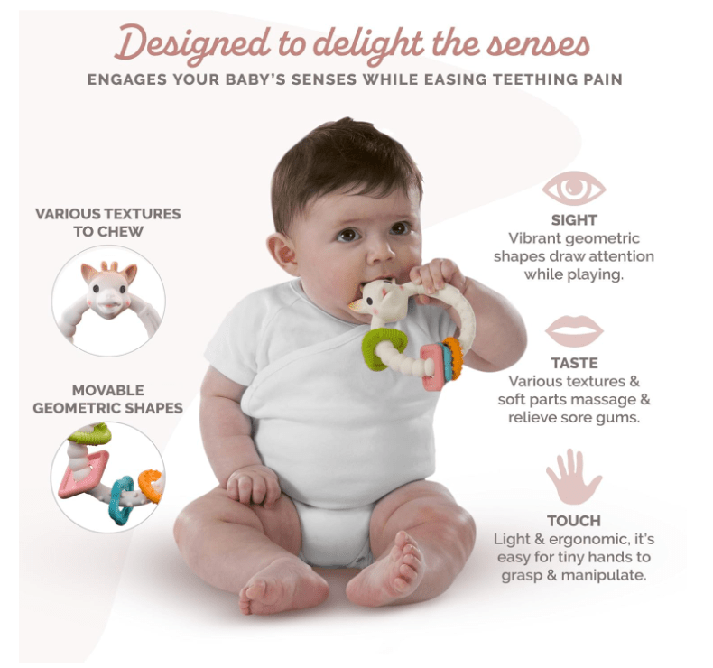 Sophie La Girafe Coloring Teether - No Promo Code Needed!