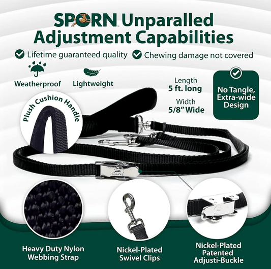 Sporn Pet Products Double Dog Leash - No Promo Code Needed!