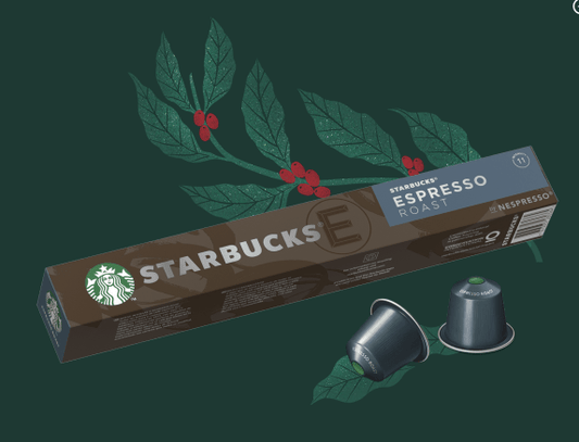 Starbucks Nespresso - Espresso Dark Roast 10 caps 7613036961660 No Promo Code Needed!