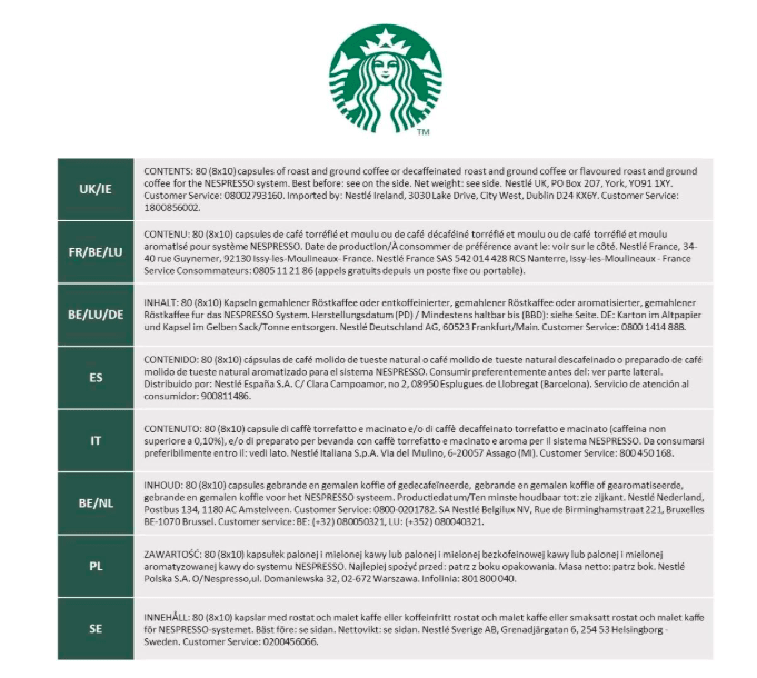 Starbucks Nespresso - Single Origin Coffee Sumatra - No Promo Code Needed!