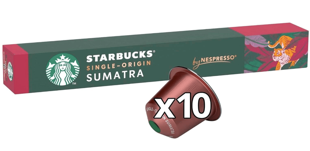 Starbucks Nespresso - Single Origin Coffee Sumatra - No Promo Code Needed!