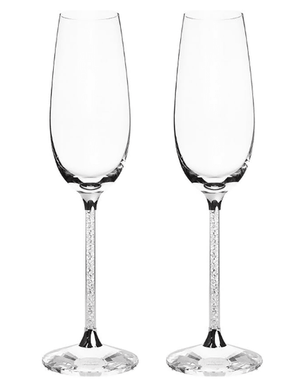 Swarovski Crystalline Toasting Flutes - No Promo Code Needed!