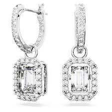 Swarovski Millenia Octagon Cut Drop Earrings - No Promo Code Needed!