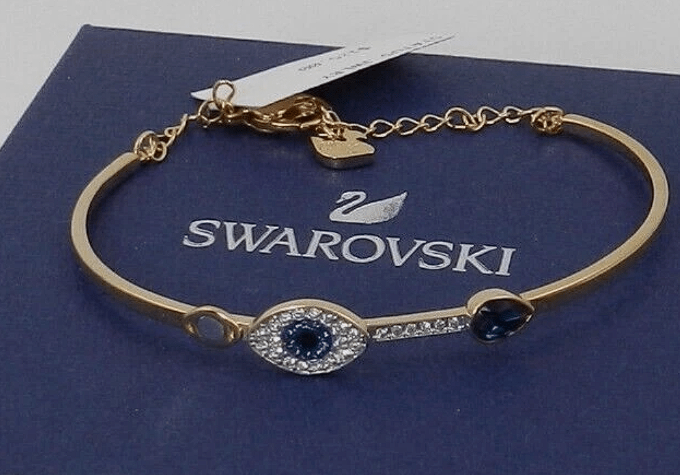 Swarovski Swarovski Duo Evil Eye Bracelet - New Missing Box CONDITION: NEW MISSING BOX 9009651719911 No Promo Code Needed!