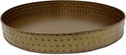 Old Dutch International Beverage Tub & Tray With Wheeled Stand Matte Copper - Null