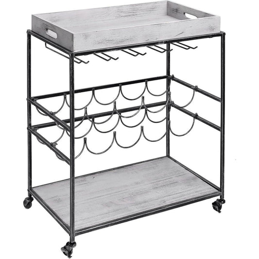 Old Dutch International Wine Serving Cart - Null