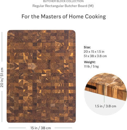 Teakhaus Butcher Block Cutting Board - No Promo Code Needed!