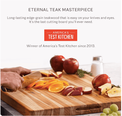 Teakhaus Traditional Carving Board Large 810996011238 No Promo Code Needed!