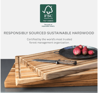 Teakhaus Traditional Carving Board Large 810996011238 No Promo Code Needed!