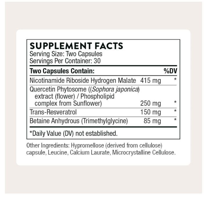 Thorne ResveraCel - No Promo Code Needed!