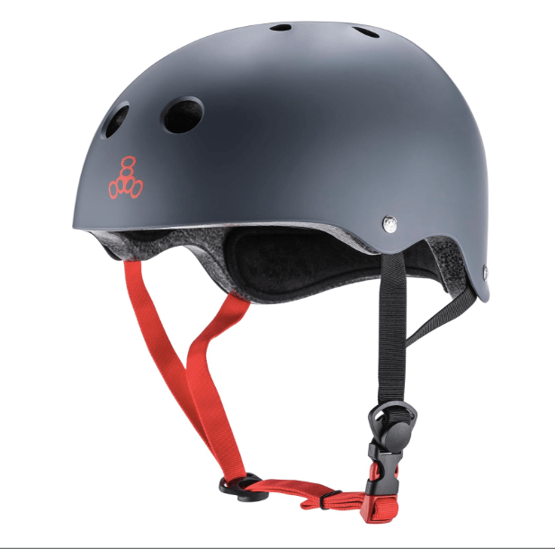 Triple Eight Dual Certified Helmet Large / Extra Large White Matte 604352030182 No Promo Code Needed!