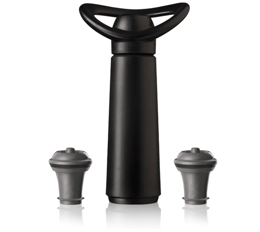 Vacu Vin Wine Saver Concerto Gift Set 4 pieces Black 084256987667 No Promo Code Needed!