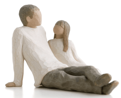 Willow Tree Father and Daughter Figurine - No Promo Code Needed!