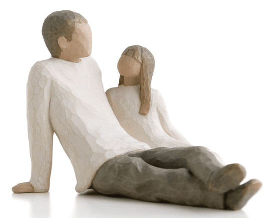 Willow Tree Father and Daughter Figurine - No Promo Code Needed!