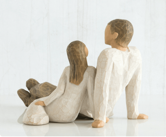 Willow Tree Father and Daughter Figurine - No Promo Code Needed!