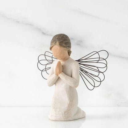 Willow Tree Willow Tree Angel Prayer Figurine - Used As Is 4 inches CONDITION: USED AS - IS 638713260123 No Promo Code Needed!