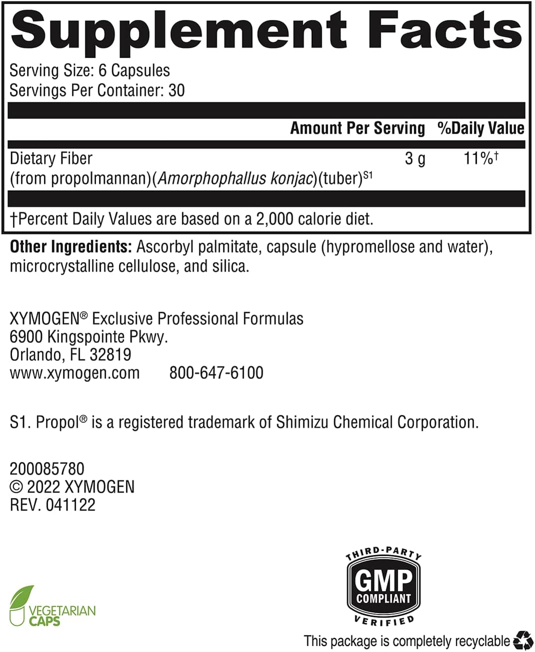 XYMOGEN OptiFiber Lean Fiber Supplement - No Promo Code Needed!