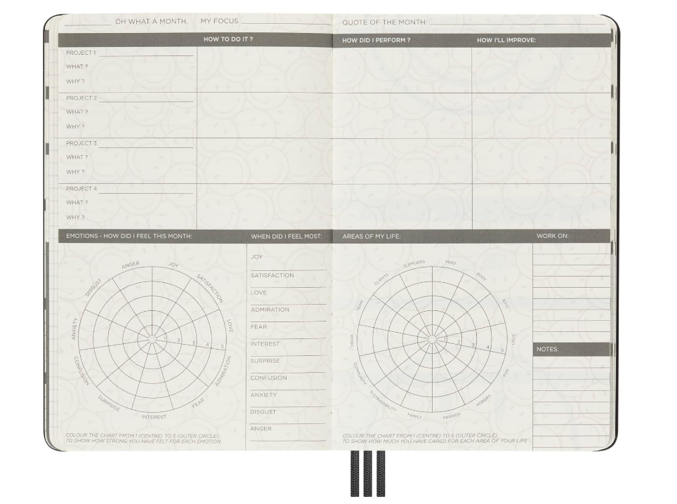 Moleskine Limited Edition Smiley Positivity Planner - Null