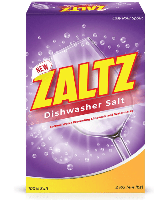 Zaltz Dishwasher Salt 4.4 lb Powdery 808218667585 No Promo Code Needed!