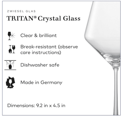 Zwiesel Glas Zwiesel Burgunderpokal Burgundy Goblet - Used Good 23.7 oz CONDITION: USED GOOD 646292833416 No Promo Code Needed!